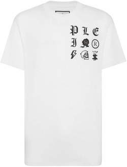 Philipp Plein Stijlvolle T-shirts voor mannen en vrouwen Philipp Plein , White , Heren - XL