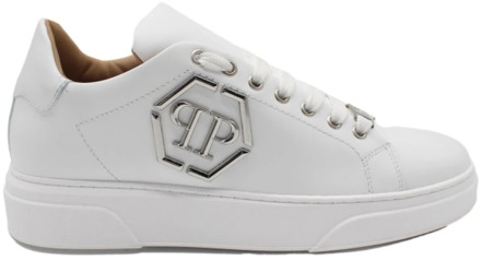 Philipp Plein Stijlvolle witte sneakers voor vrouwen Philipp Plein , White , Heren - 45 Eu,44 EU