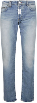 Philipp Plein Straight Jeans Philipp Plein , Blue , Heren - W33,W31