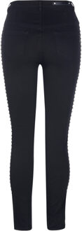 Philipp Plein Super Hoge Taille Jegging Zwart - 25 (Taille)