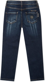 Philipp Plein Super Recht Model Basic Blauw - 6-7J / 116-122cm