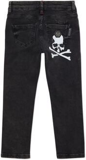Philipp Plein Super Recht Model Skull Grijs - 10J / 140cm