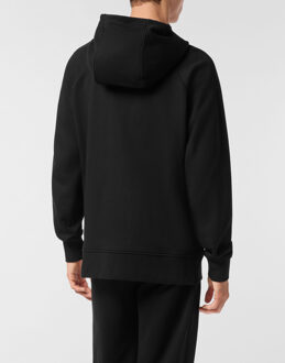 Philipp Plein Sweatjack Met Capuchon Signature Zwart - 2XL