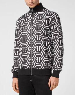 Philipp Plein Sweatjack Monogram Zwart