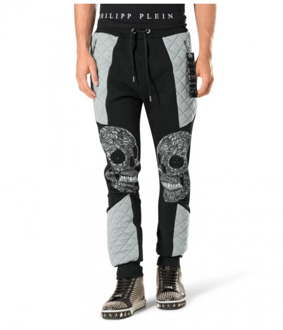 Philipp Plein Sweatpants Philipp Plein , Black , Heren - XL