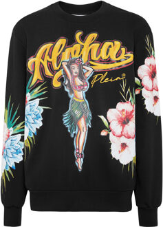 Philipp Plein Sweatshirt Hawaii Zwart - 3XL