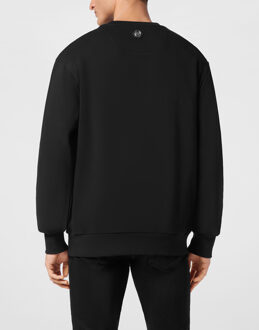Philipp Plein Sweatshirt Ls Duck Zwart