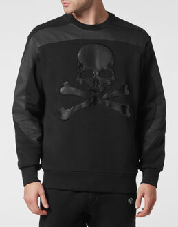 Philipp Plein Sweatshirt - maat M Zwart
