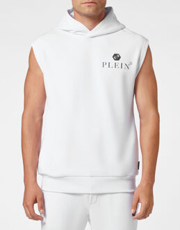Philipp Plein Sweatshirt Met Capuchon - maat 2XL Wit