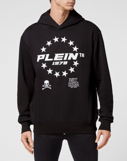 Philipp Plein Sweatshirt Met Capuchon - maat 2XL Zwart