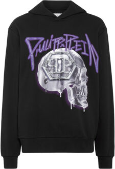 Philipp Plein Sweatshirt Met Capuchon Skull - maat Zwart