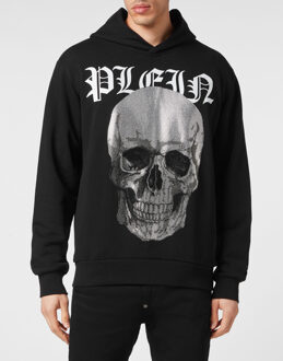 Philipp Plein Sweatshirt Met Capuchon Skull Zwart - 2XL