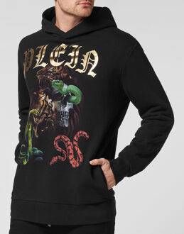 Philipp Plein Sweatshirt Met Capuchon Zwart - 3XL
