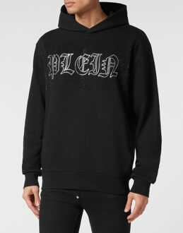 Philipp Plein Sweatshirt Met Capuchon Zwart