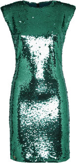 Philipp Plein T-Shirt Jurk Kort Groen - S