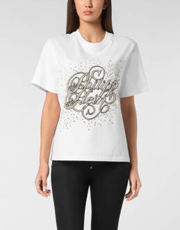 Philipp Plein T-Shirt Man Pasvorm - maat S Wit
