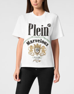 Philipp Plein T-Shirt Man Pasvorm Wit - XL