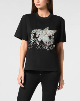 Philipp Plein T-Shirt Man Pasvorm Zwart - L