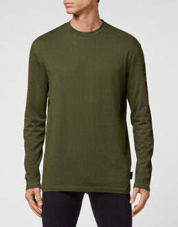 Philipp Plein T-Shirt Ronde Hals - maat 3XL Groen