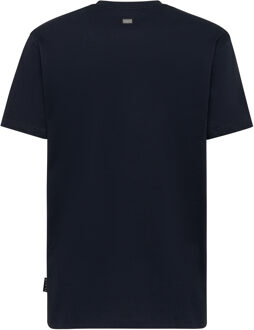 Philipp Plein T-Shirt Ronde Hals - maat L Donkerblauw