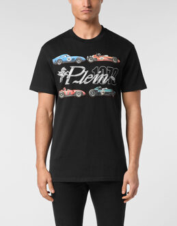 Philipp Plein T-Shirt Ronde Hals - maat M Zwart