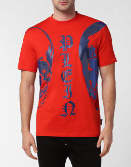 Philipp Plein T-Shirt Ronde Hals Rood