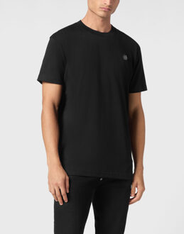 Philipp Plein T-Shirt Ronde Hals Skull&Bones Zwart - M