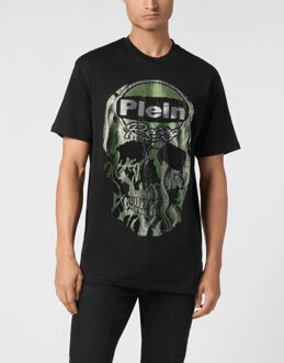 Philipp Plein T-Shirt Ronde Hals Skull Zwart - 2XL