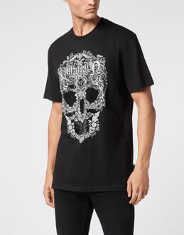 Philipp Plein T-Shirt Ronde Hals Skull Zwart - 2XL