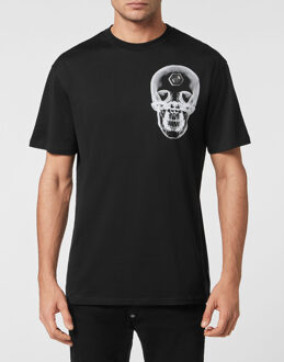 Philipp Plein T-Shirt Ronde Hals Skull Zwart - 3XL
