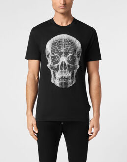 Philipp Plein T-Shirt Ronde Hals Skull Zwart