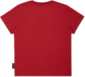 Philipp Plein T-Shirt Ronde Hals Ss Gothic Plein - maat 4J / 104cm Rood