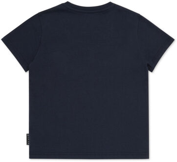 Philipp Plein T-Shirt Ronde Hals Ss Gothic Plein - maat Donkerblauw