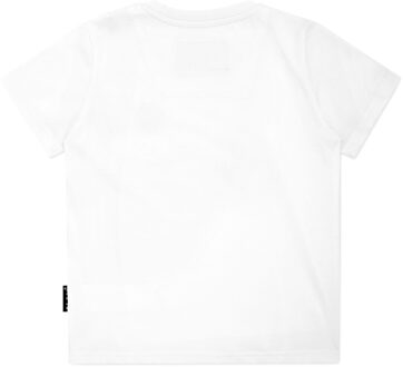 Philipp Plein T-Shirt Ronde Hals Ss Gothic Plein Wit - 10J / 140cm