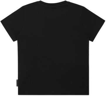 Philipp Plein T-Shirt Ronde Hals Ss Gothic Plein Zwart - 6J / 116cm