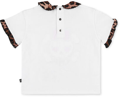 Philipp Plein T-Shirt Ronde Hals Ss - maat 18-24M Wit