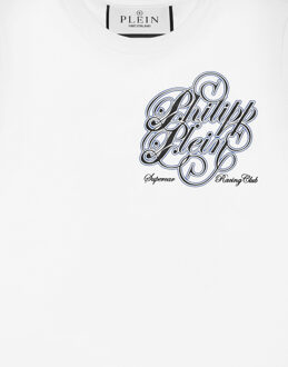 Philipp Plein T-Shirt Ronde Hals Ss - maat Wit