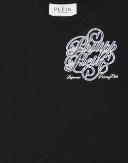 Philipp Plein T-Shirt Ronde Hals Ss - maat Zwart