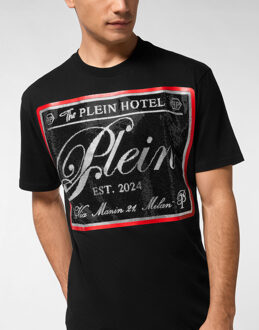 Philipp Plein T-Shirt Ronde Hals Ss Zwart - 3XL