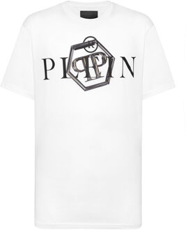 Philipp Plein T-Shirt Ronde Hals Wit - M