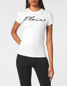 Philipp Plein T-Shirt Ronde Hals Wit