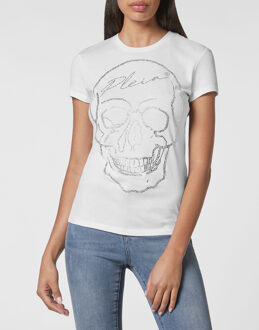 Philipp Plein T-Shirt Ronde Hals Wit