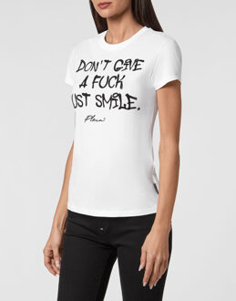 Philipp Plein T-Shirt Ronde Hals Wit