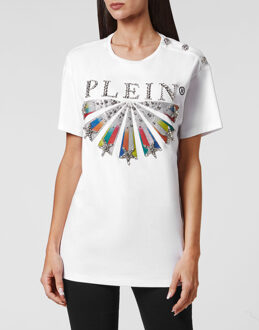 Philipp Plein T-Shirt Ronde Hals Wit
