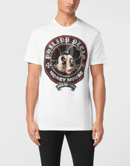 Philipp Plein T-Shirt Ronde Hals Wit