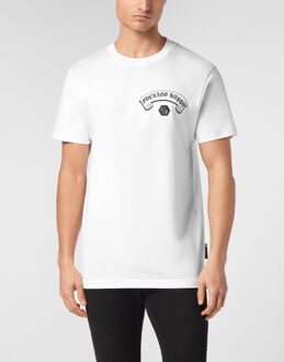 Philipp Plein T-Shirt Ronde Hals Wit