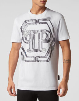 Philipp Plein T-Shirt Ronde Hals Wit