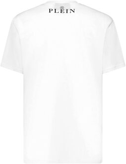 Philipp Plein T-Shirt Ronde Hals Wit