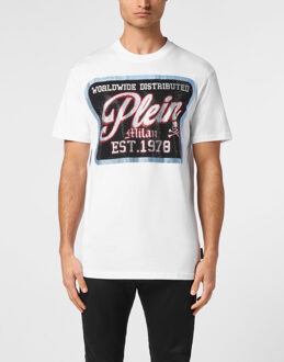 Philipp Plein T-Shirt Ronde Hals Wit
