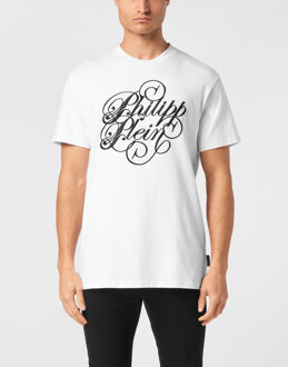 Philipp Plein T-Shirt Ronde Hals Wit